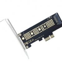 M.2 NVME SSD to PCIe   X1 or X4.0, 64Gbps M-Key PCIe4.0 X1, or X4 Adapter for Desktop, снимка 4 - Кабели и адаптери - 39987791