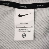 Nike DRI-FIT Hoodie оригинално горнище L Найк спорт суичър, снимка 3 - Спортни дрехи, екипи - 39197680