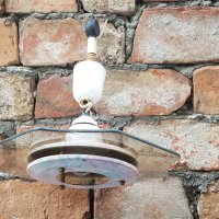 Лампион полюлей абажур , снимка 1 - Лампи за таван - 44243921