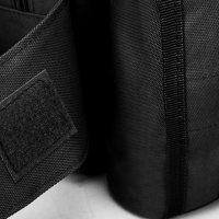 Тактическа чанта с колан ALPINE, Черен цвят, снимка 13 - Екипировка - 41717982
