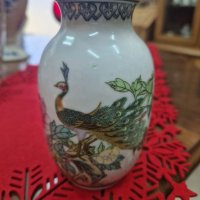 Страхотна рядка антикварна порцеланова китайска ваза , снимка 2 - Антикварни и старинни предмети - 41504842
