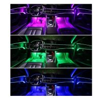 Лента за кола RGB, Интериорно осветление за табло, 6м., снимка 7 - Аксесоари и консумативи - 33773208
