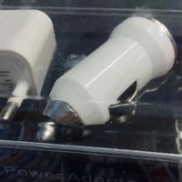 Комплект зарядни + кабел за Apple, снимка 1 - Аксесоари за Apple - 41367305