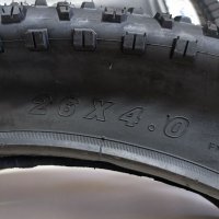 Външна гума за фатбайк CHAOYANG, 26х4.0, (100-559), Черна, снимка 2 - Велосипеди - 41537488