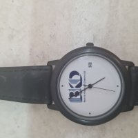 Нов рекламен кварцов часовник с кожена каишка WMC- немски, снимка 2 - Мъжки - 39470391