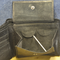 Men's  Genuine High Quality Black Leather Wallet, снимка 9 - Портфейли, портмонета - 44756825