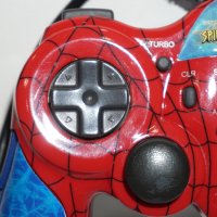 Оригинален джойстик Spider-Man Marvel Naki за Playstation 2  ТЕСТВАН И РАБОТЕЩ, снимка 3 - Аксесоари - 41291690