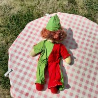 Стара кукла,клоун #5, снимка 3 - Антикварни и старинни предмети - 34063505