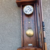 Голям стенен часовник - Carl Werner - Антика - 1900"г., снимка 10 - Антикварни и старинни предмети - 42636835