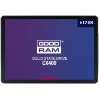 SSD хард диск GOODRAM CX400 512GB SSD, 2.5” 7mm, SATA 6 SS30780, снимка 1 - Друга електроника - 41124086