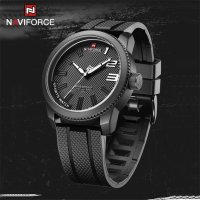 Спортен часовник Naviforce, Силиконова каишка, снимка 10 - Мъжки - 41686466