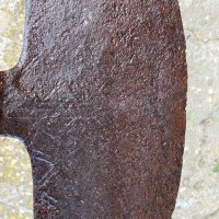 Стара ръчно кована мотика, снимка 14 - Антикварни и старинни предмети - 40604979