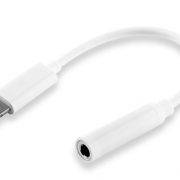 AUX кабел адаптер преходник слушалки iPhone – 3.5мм, снимка 1 - Слушалки, hands-free - 36159731