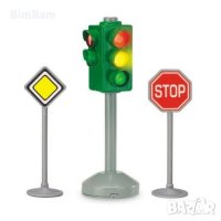 Dickie Toys - Светофар с пътни знаци 12 см. 203341000, снимка 3 - Коли, камиони, мотори, писти - 35921138