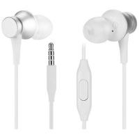 Слушалки с микрофон Xiaomi Mi In-Ear Headphones Basic сребристи, снимка 2 - Слушалки, hands-free - 36222928