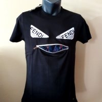 Fendi мъжка тениска нова с етикет, снимка 1 - Тениски - 35843139