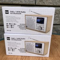 Dual DCR 100 Настолно радио DAB+,RDS, FM Bluetooth, DAB+, FM Будилник Дърво (светло), снимка 2 - Друга електроника - 41060369