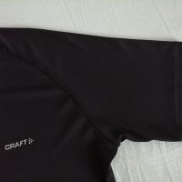 Craft дамска спортна тениска с къс ръкав в черен цвят р-р L, снимка 5 - Тениски - 41335675