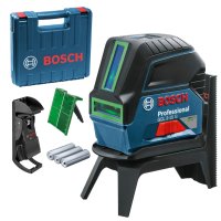 Нивелир лазерен комбиниран Bosch GCL 2-15 G с 2 линии и 2 точки 15 м, снимка 1 - Други инструменти - 41166408