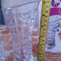 4. Стъклена ваза, снимка 3 - Вази - 40451415