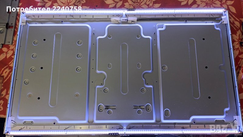 Подсветка 3660L-0352A81 LG INNOTEK 42" REV 0.6 57EA TYPE-A/B от Toshiba 42SL738G с дефектна матрица, снимка 1