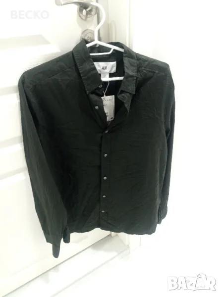 Памучна риза H&M -selected by David Beckham, снимка 1