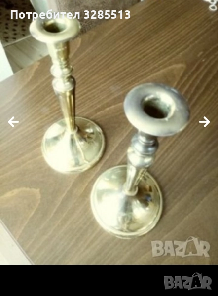 Месингови свещници, снимка 1