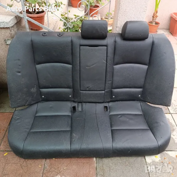 Задни седалки BMW F10 Задна седалка БМВ Ф10 Кожен салон, снимка 1
