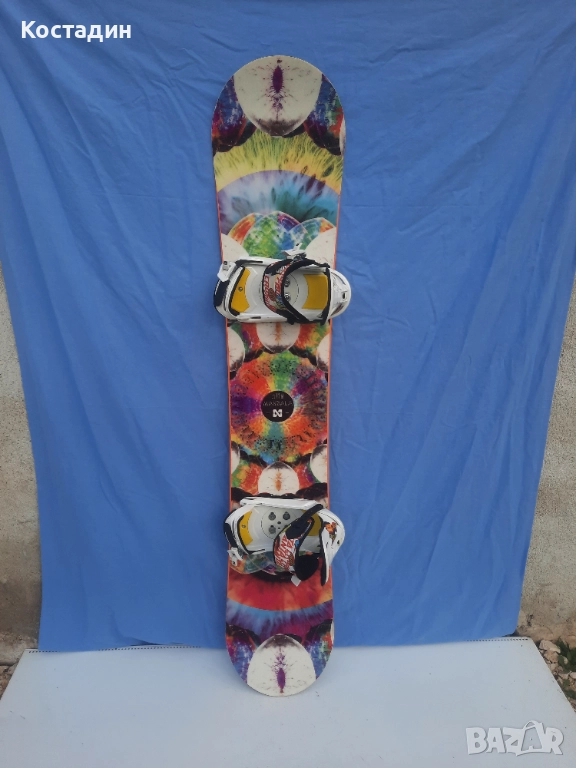 сноуборд  NANO MANDALA art  167см, снимка 1