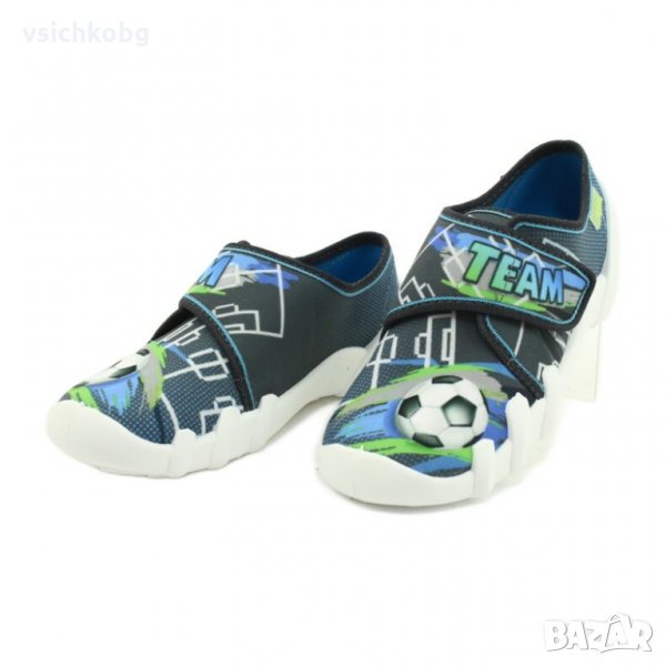 Пантофи за момче TEAM дишаща подметка и анатомично ходило Бефадо  BEFADO  273Y317 ( 31-36 ), снимка 1
