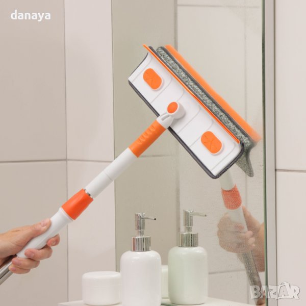 3559 Стъклочистачка с двойно силиконово перо Orange, снимка 1