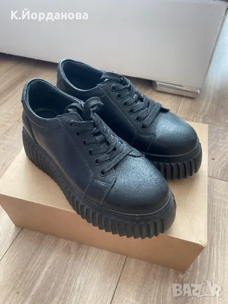 Дамски маратонки естествена кожа , снимка 1