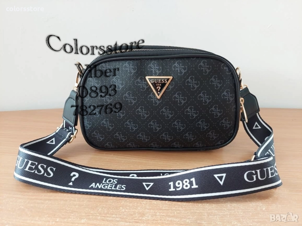 Черна чанта Guess кодSG32Y, снимка 1