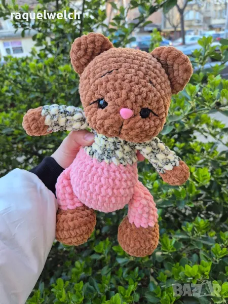 Ръчно Изплетено Мече "Амигуруми", снимка 1