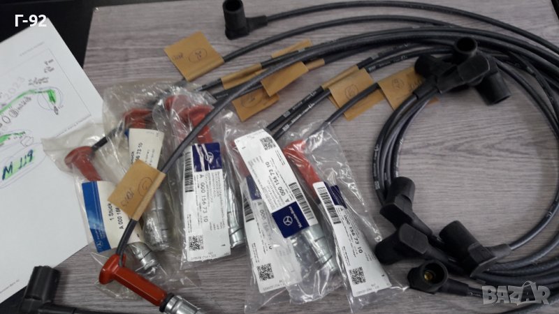 OM119**SL500*S500*E500*E420**M119.9/V8*NEU**MERCEDES-BENZ**(09.1989-10.2001)**КАБЕЛИ ЗА СВЕЩИ К-Т**, снимка 1