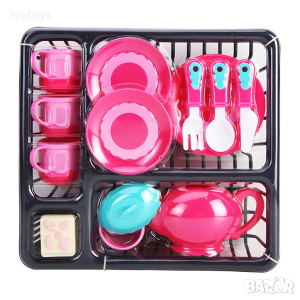 Детски сушилник с посуда - Код 5545, снимка 1