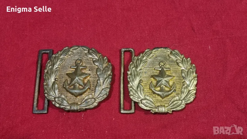 Катарама, тока за военноморски колан , снимка 1