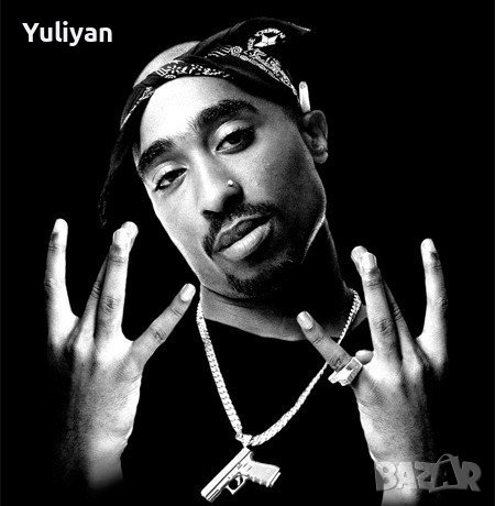 рап хип хоп RAP HIP HOP 2 pac, снимка 1