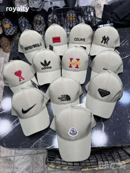 Маркови унисекс шапки с козирка , снимка 1