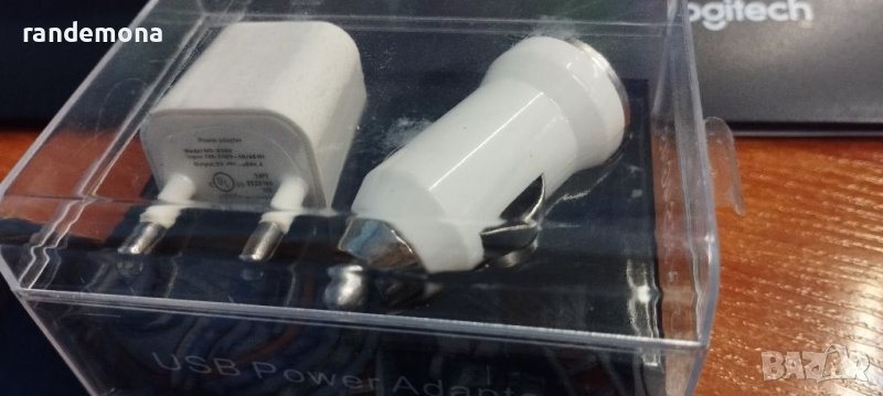 Комплект зарядни + кабел за Apple, снимка 1