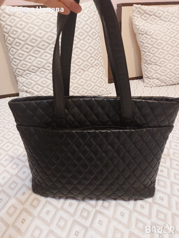 чанта естествена кожа, снимка 1