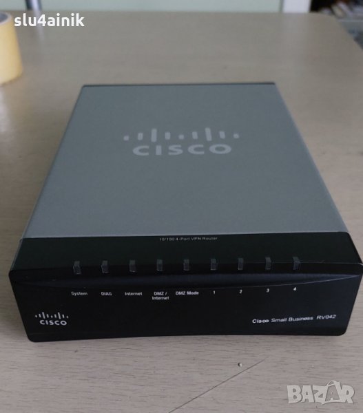 Рутер Cisco Small Business RV042, Dual WAN, VPN, снимка 1