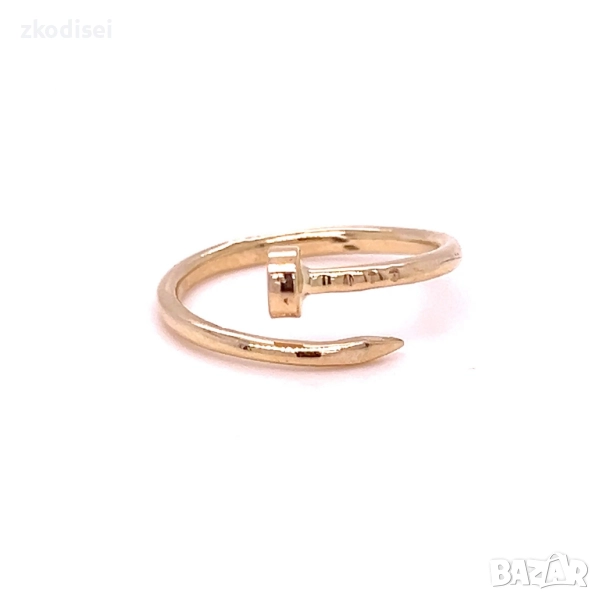 Златен дамски пръстен Cartier 2,33гр. размер:53 14кр. проба:585 модел:33616-6, снимка 1