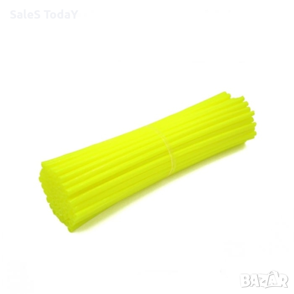 Декорация за спици, неон, 72 БР , снимка 1