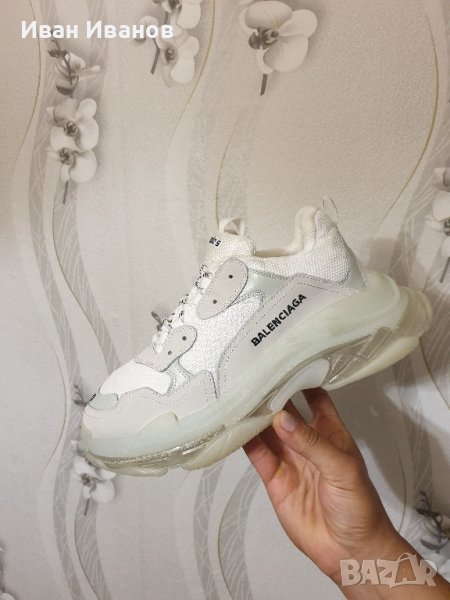 сникарси  Balenciaga Triple S Clear Sole  номер 43, снимка 1