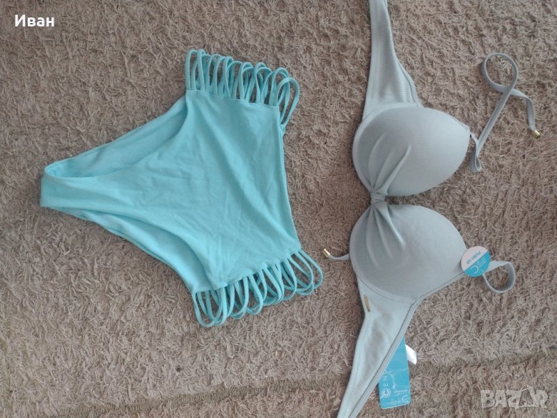 Нов бански в светло синьо , снимка 1