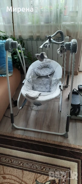 Електрическа люлка - шезлонг Lorelli Tango 2 в 1, снимка 1