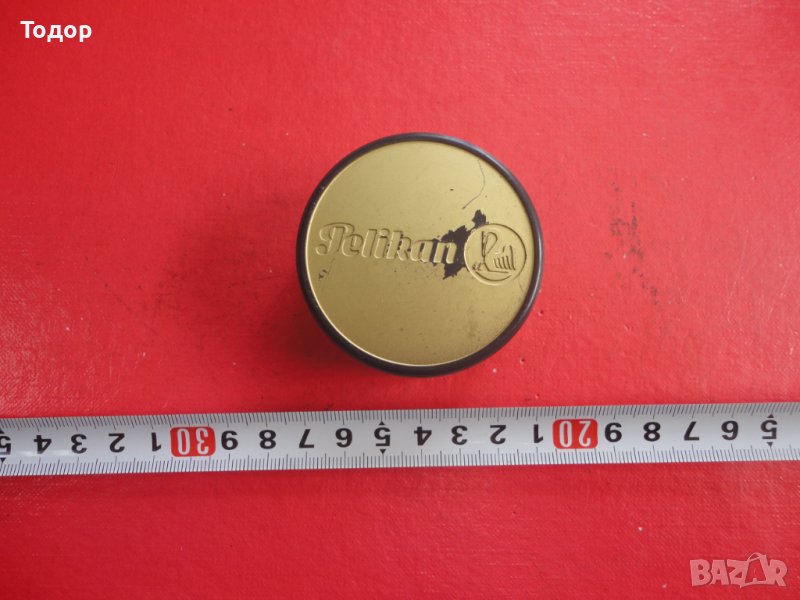 Бакелитова кутия кутийка Pelikan с лента , снимка 1