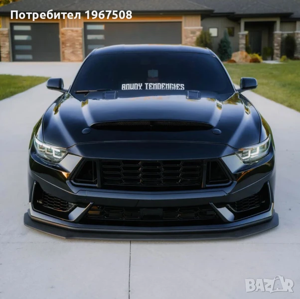 Dark Horse стил предна броня за Ford Mustang 2015 - 2017 и 2018 - 2023, снимка 1