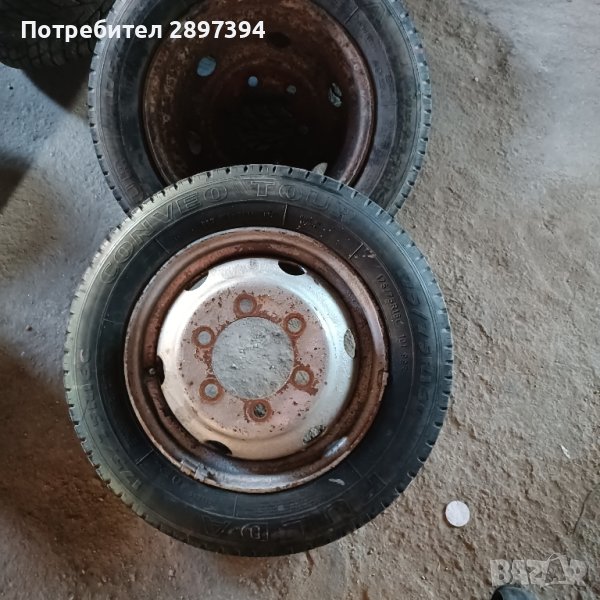 джанти с гуми за Ивеко , снимка 1